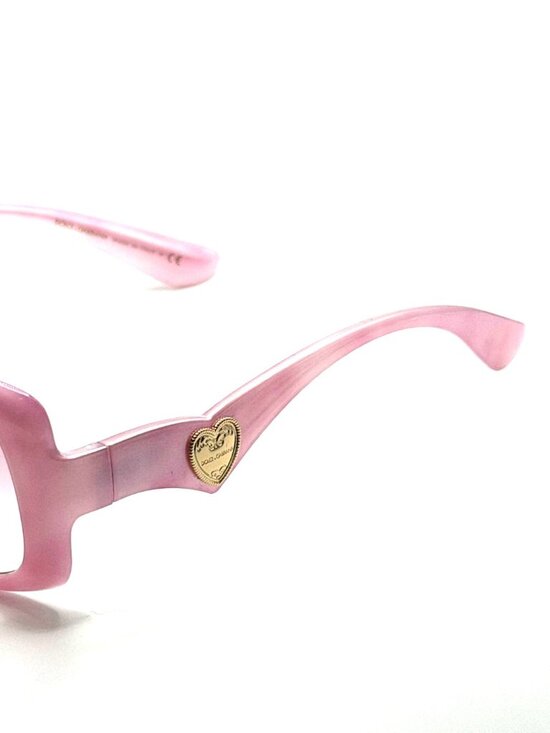 NEW DOLCE GABBANA DG6152 3300/84 PINK/LIGHT PINK WOMEN SUNGLASSES 54MM 17 140